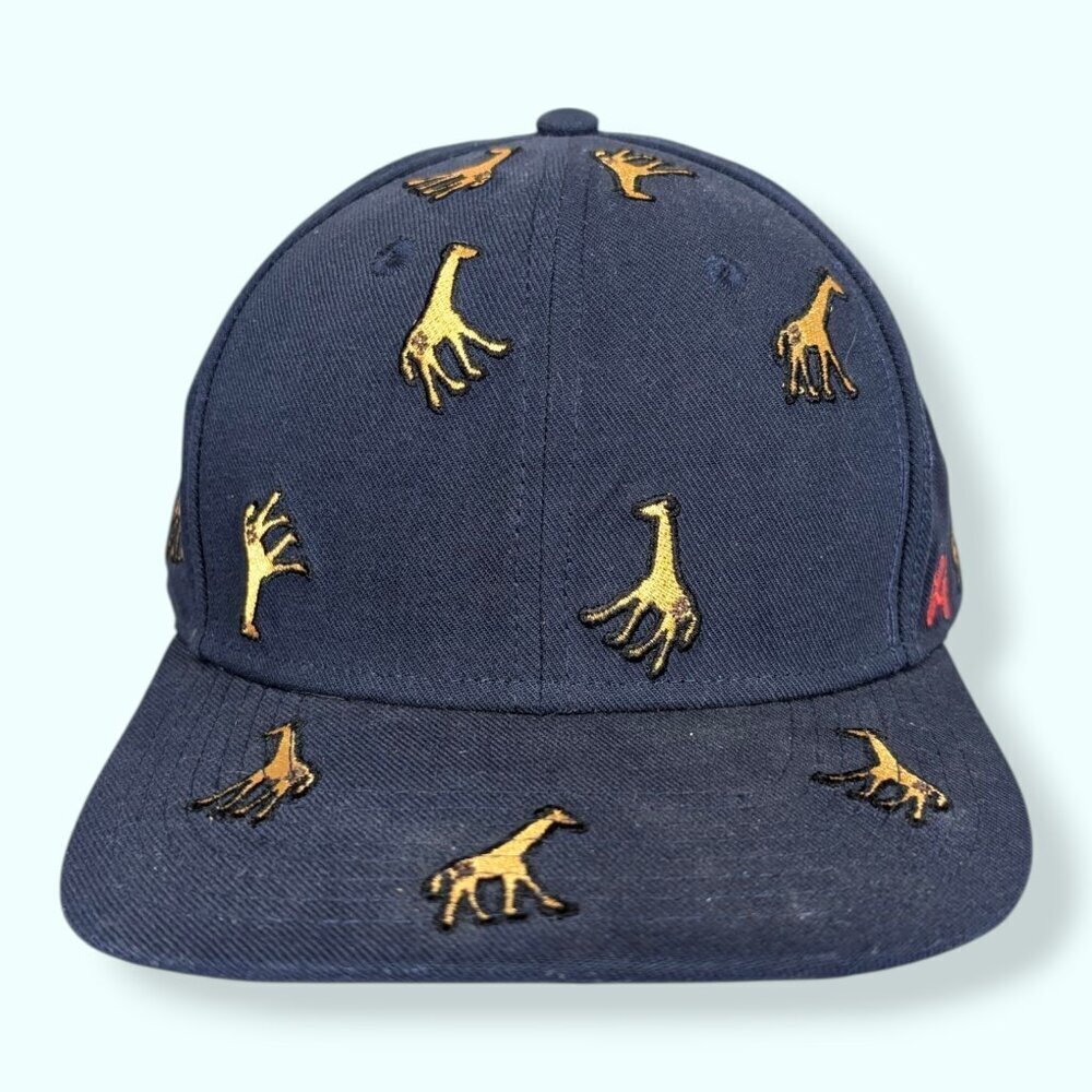 LRG Blue True Heads Golden Giraffe Hat